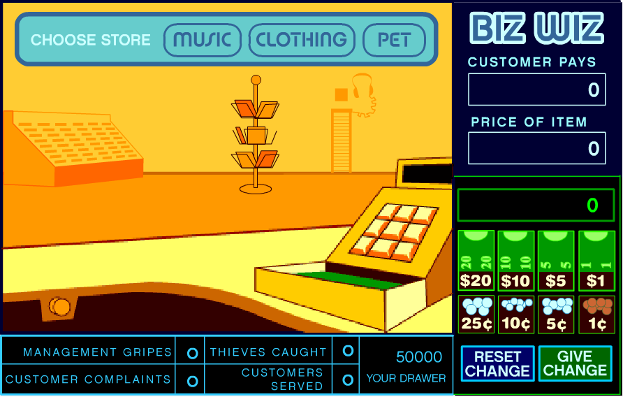Vignette du jeu flash Biz wiz